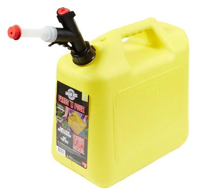 GB356 GarageBoss Press 'N Pour Diesel Can, 5 Gallon
