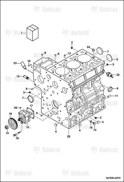 Engine, Daedong 3A150LWBC