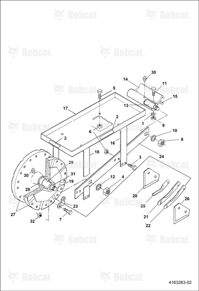 Tray Support Front