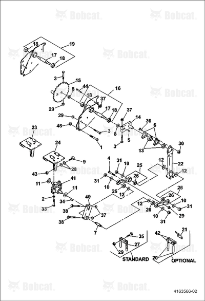 Weldment-Gearbox Mt Left Hand