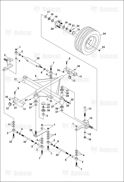 Weldment-Steering Axle Pivot