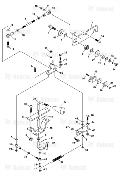 Rod End 1/4IN Male (All Steel