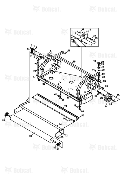 Weldment-Roller