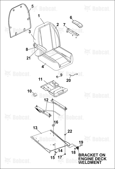Upper Seat Assembly