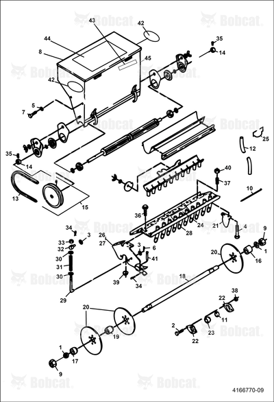 Weldment-Support, End Left