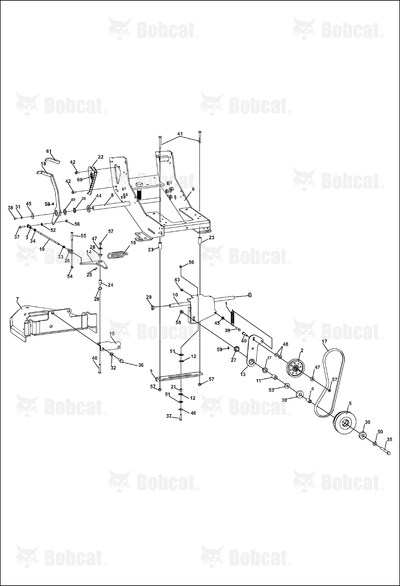 Weldment-Front Idler Main 440