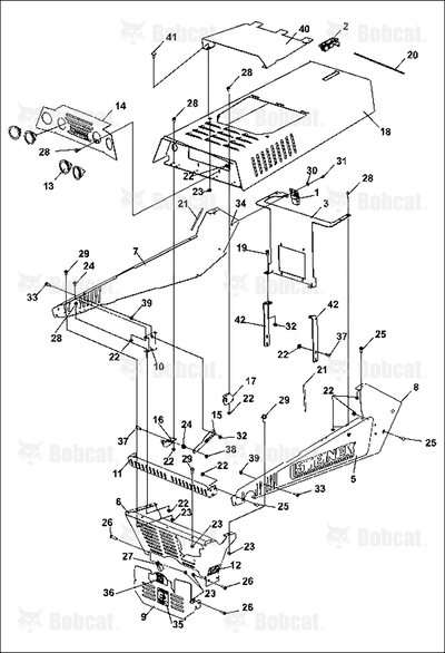 Weldment-Hood, Kohler