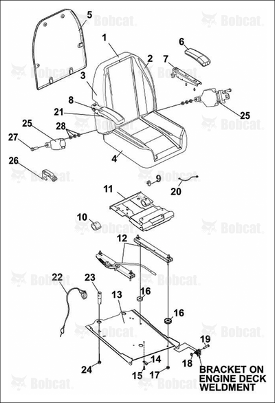 Seat-Assembly, Susp Procat