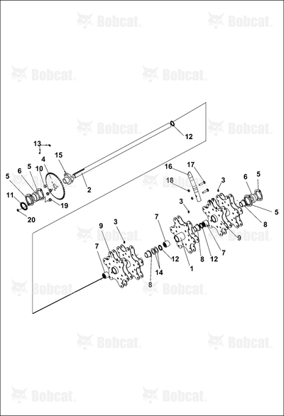 S-Assembly-Double Tine Wheel