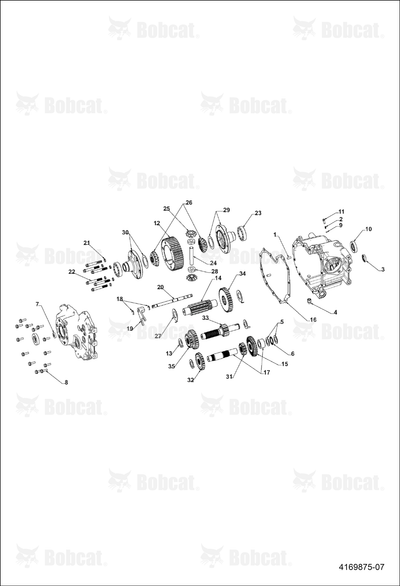 Transaxle Case W/Bearings