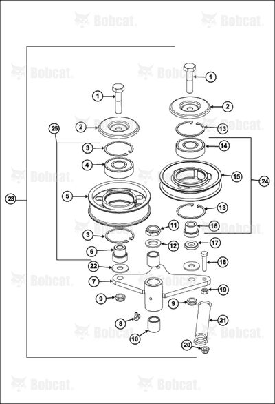 S-Spacer,1/4 Thk Deck Height