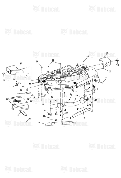 S-Cutterdeck,61IN W/Labels