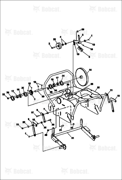 Pulley-10IN 4L 4 Hole