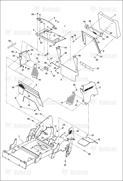 Weldment-Front Point Of Reference