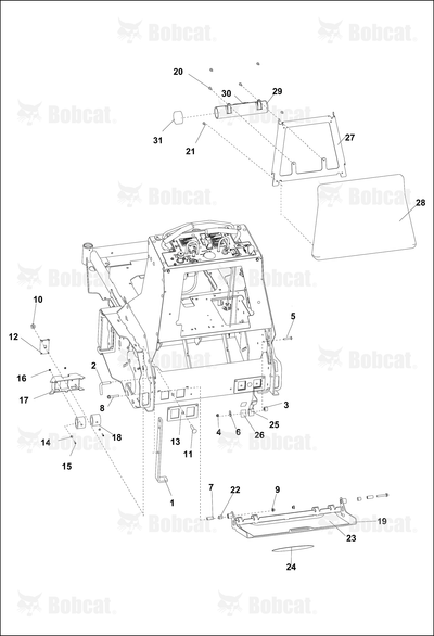 Pad-Aerator Stand On Gray