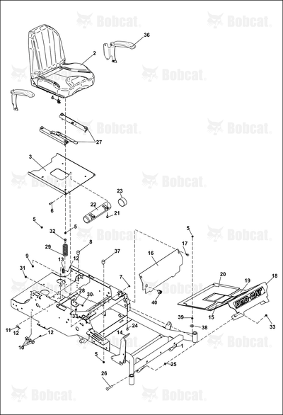 S-Seat Cushion Assembly