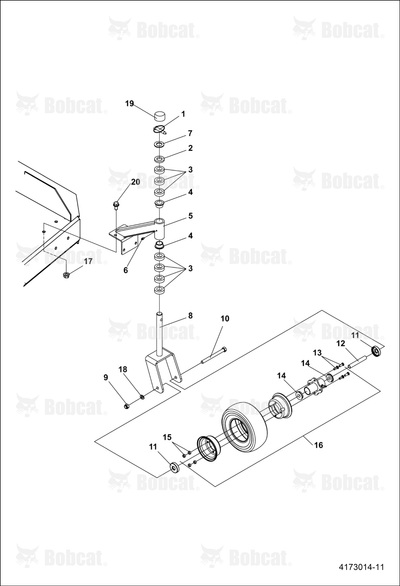 Wheel-Assembly,9X3.5-4 No Flat Blk