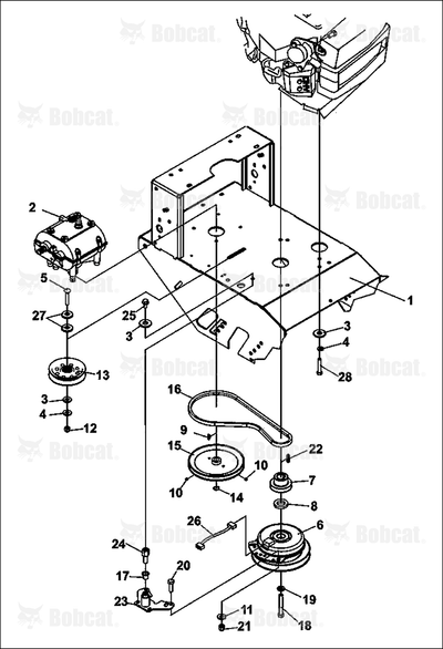 Weldment-Clutch Stop