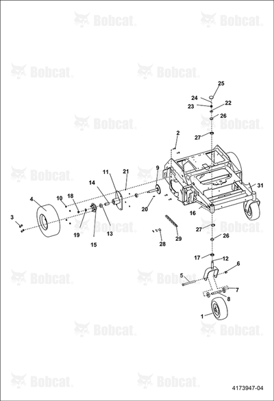 Weldment-Wheel Hub