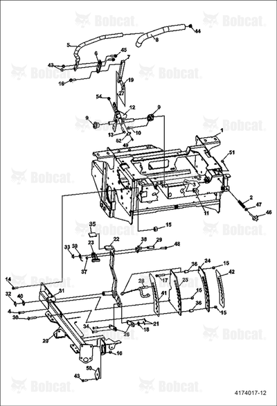 Weldment-Lift Handle, Short