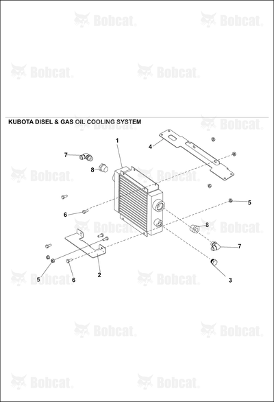 Oil Cooler-Core