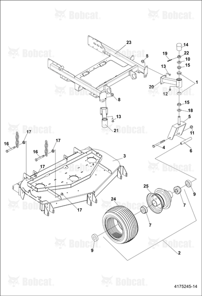 Wldt-52IN Caster Left Hand Dp
