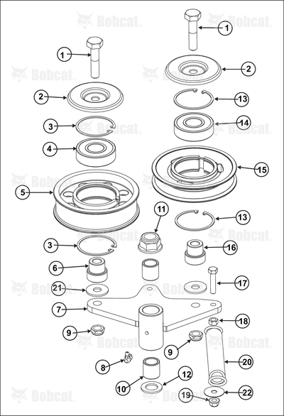 S-Wldmnt,521E Idler Plate