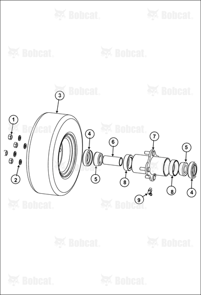 S-Spacer,3/4 Wheel Bearing