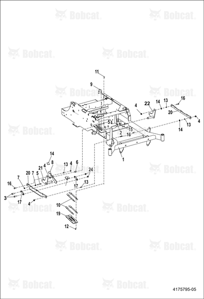 Screw Hex Cap 3/8 X 1 3/4 Nc