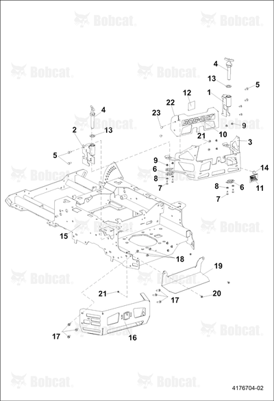 Weldment-Hinge Bracket,Left Hand