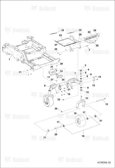 Wheel-Assembly,15IN No Flt Cstr
