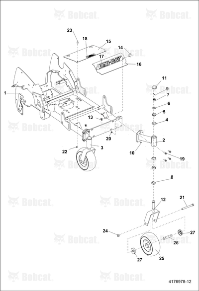 Wheel-Assembly, 11X4.00-5 Blk