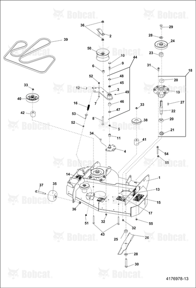 Weldment-Idler Belt Guide