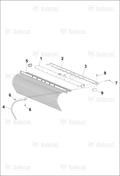 Weldment-Tine Frame
