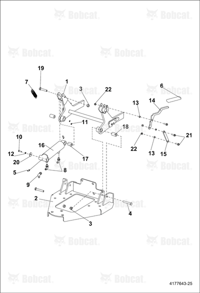 Weldment-Lift Arm Assembly