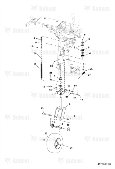 Yoke Caster Weldment