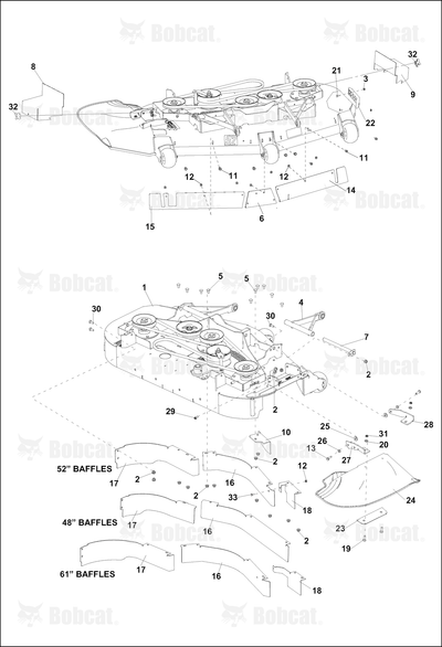 S-Cutterdeck,52IN