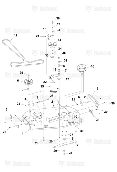 Weldment-Idler Arm, 42IN