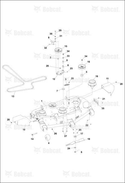 Weldment-Idler Arm, 48/52
