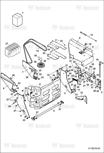 Weldment-Cntr Weight,Left Hand