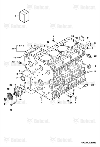 Engine, Daedong 4A220LWH