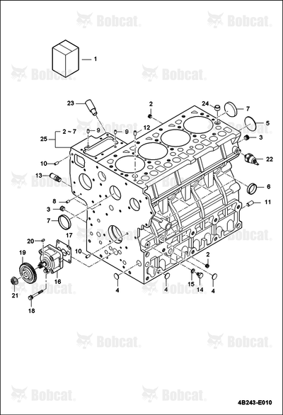 Engine, Daedong 4B243LWH-K