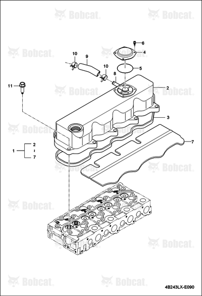 Cover Head Cylinder Engine