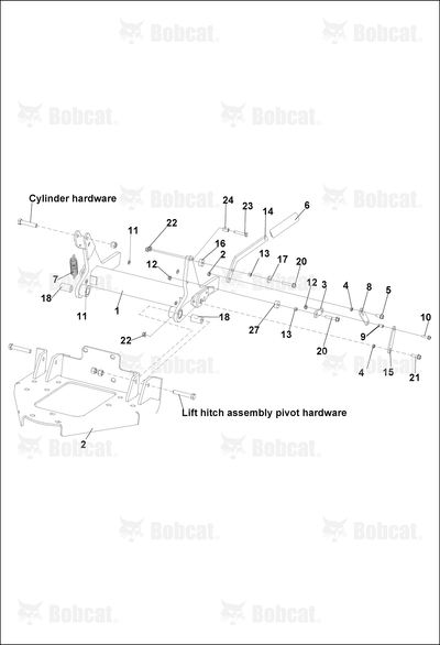 Spacer-Arm .515 X 1.0 X 1.530
