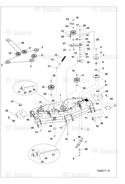 S-Spindle Kit,5000/6000/7000