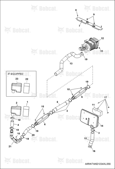 Hose Air Cleaner Lower