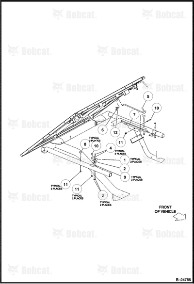 Bumper Bed Mounting Front