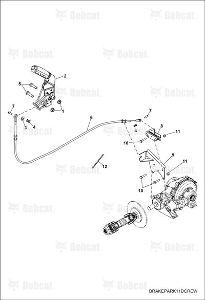 Cable, Park Brake