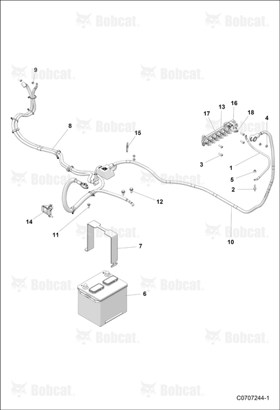 Cable Battery To Solenoid