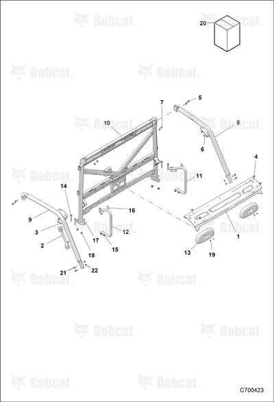 Frame Cab Front Left Hand